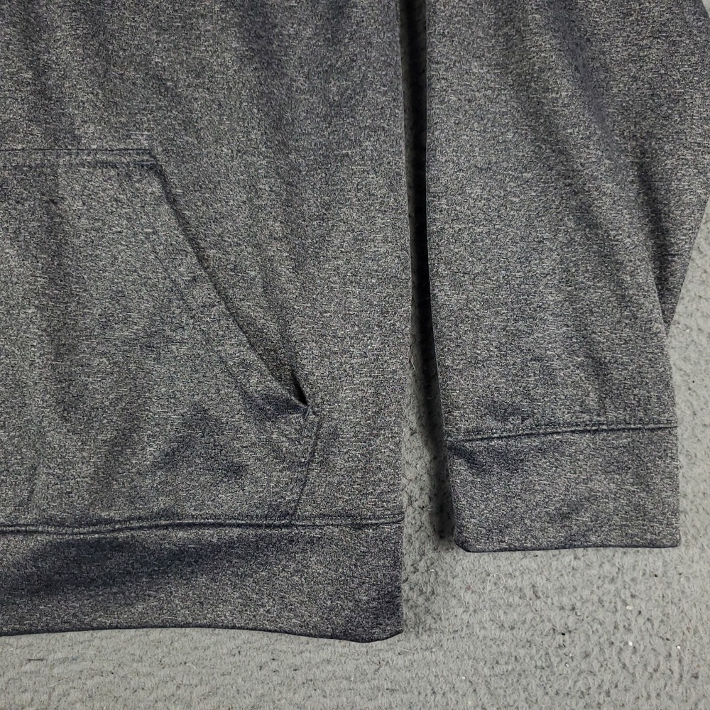 Majestic Florida State Sweater Mens Medium Gray FSU Pullover Hoodie Sweatshirt - Picture 4 of 9